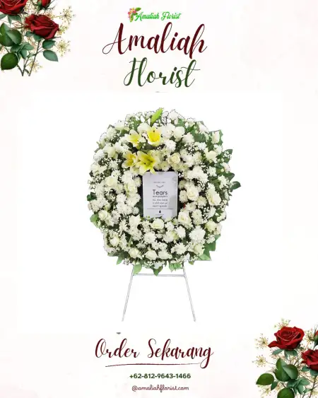 Krans Bunga Duka Ponggang